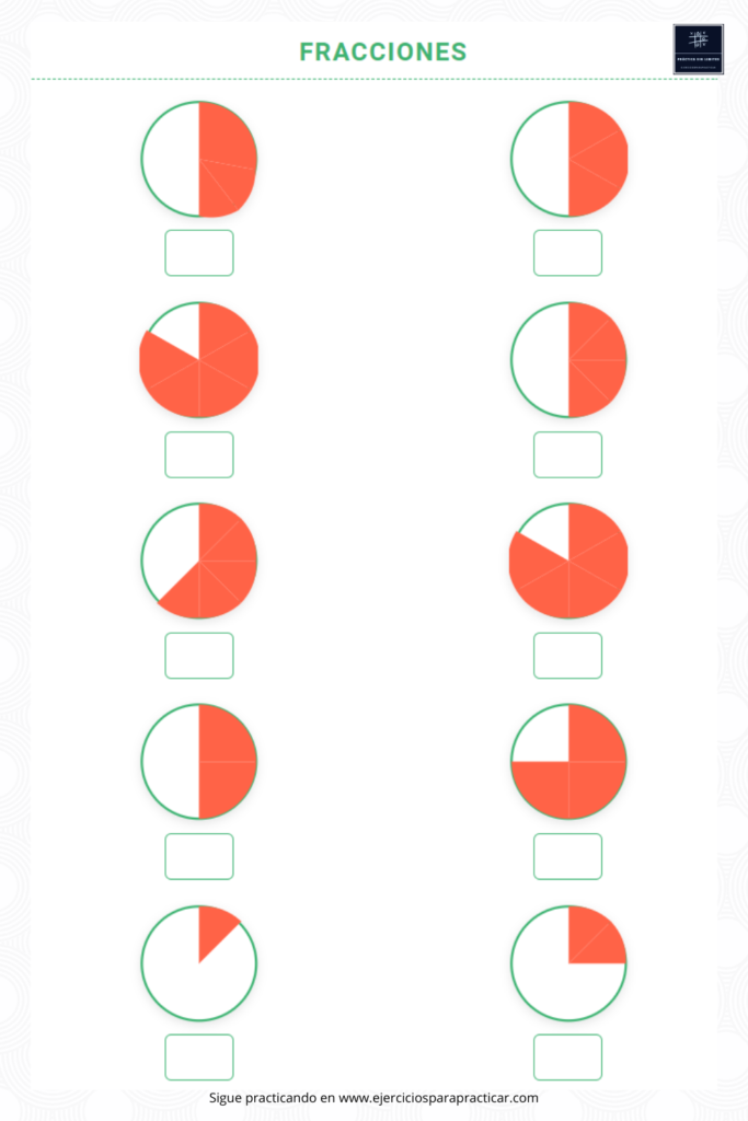 fracciones 4 primaria