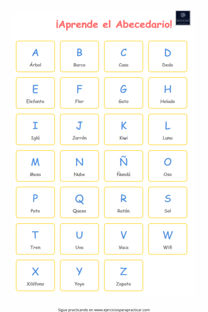 actividad con abecedario