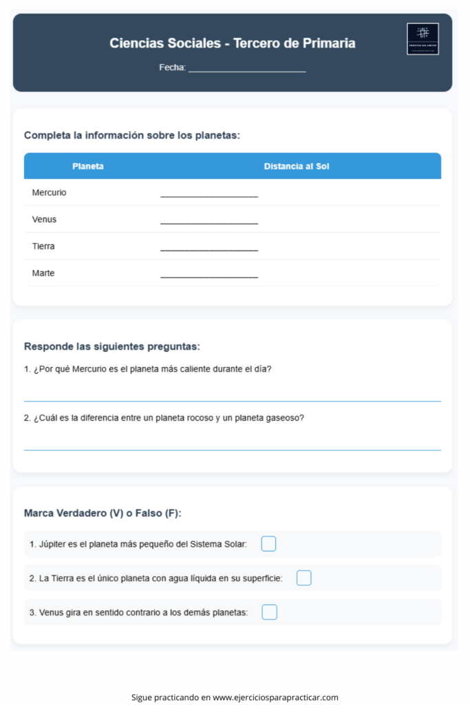 ciencia sociales 3 primaria